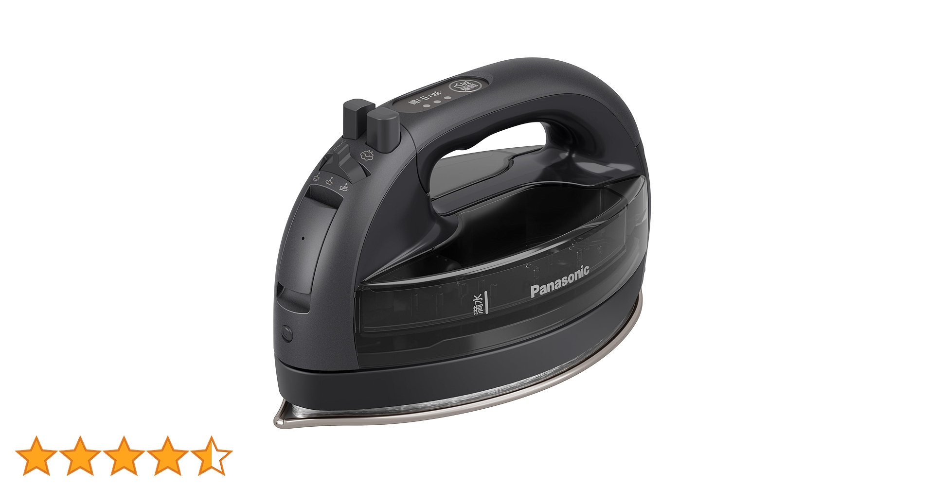 Panasonic NI-WL709 ブラック アイロン 概要 コードレススチームアイロン NI-WL709 | アイロン・衣類